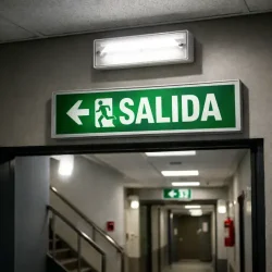 Instalación de luces de emergencia